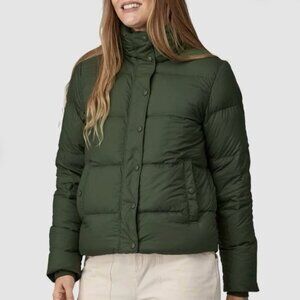 Patagonia Women's Silent Down Green M